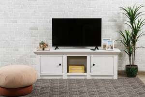 Pan Home Emporio Tv Unit Upto 55 Inches Melamine - White