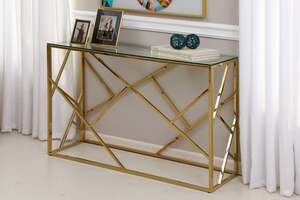 Pan Home Anderson Console Table - Gold