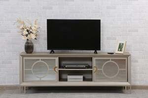 Pan Home Boutwell Tv Unit Upto 60 Inches - Silver