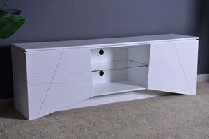 Pan Home Benedetta Tv Unit Upto 60 Inches Melamine - White