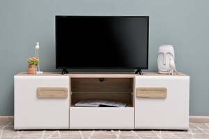 Pan Home Bert Tv Unit Upto 55 Inches Melamine - White