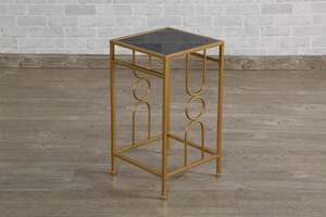 Pan Home Gubi Nest Of Table Set Of 3 - Black and Gold