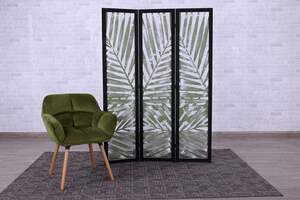 Pan Home Lifonder 3-panel Foldable Partition Screen - Green