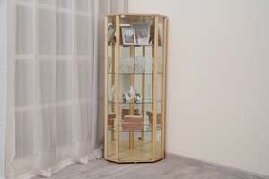 Pan Home Lima 5-tier Display Cabinet - Natural