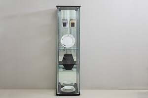 Pan Home Homeyan Display Cabinet 4 Tier - Black