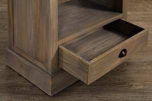 Pan Home Teknation Shelves Solid Wood - Grey