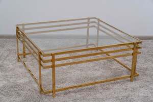 Pan Home Caledon Coffee Table Square - Gold