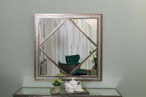 Pan Home Zeeland Console Mirror - Silver