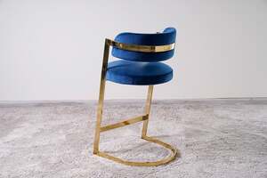 Pan Home Okura Bar Chair - Blue