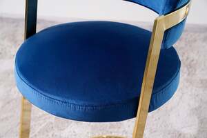 Pan Home Okura Bar Chair - Blue