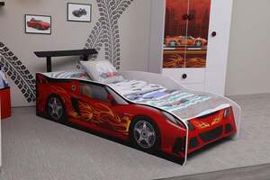 Pan Home Fairchild Kids Car Bed 90x190 Cm