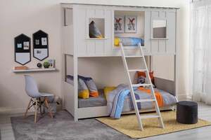 Pan Home Simlif Kids Bunk Bed 100x200 Cm