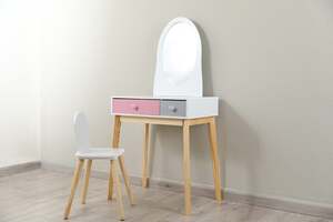 Pan Home Wingzy Kids Dressing Table With Chair