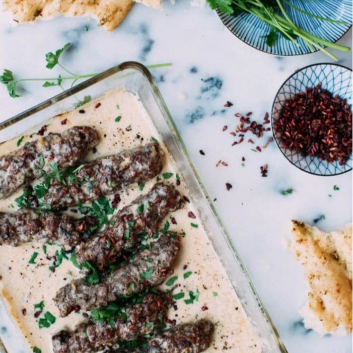 Kofta With Tahini Sauce